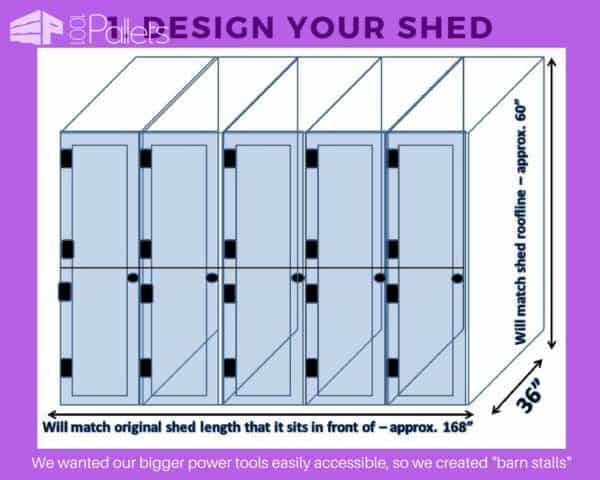 Pallet Stall Tool Shed Features Dutch Doors • 1001 Pallets