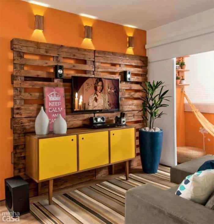 Add Style Quickly: More Than 50 Beautiful Pallet Wall Ideas! • 1001 Pallets