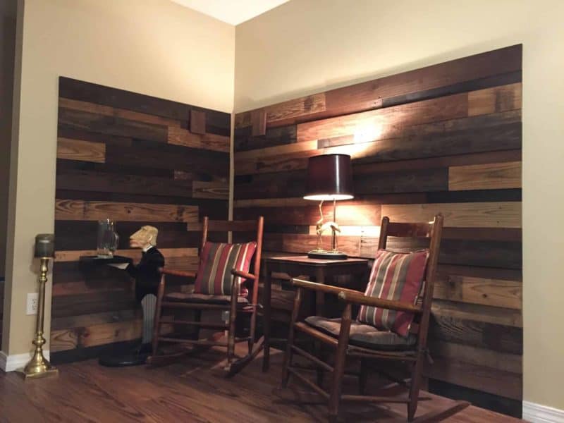 Add Style Quickly: More Than 50 Beautiful Pallet Wall Ideas! • 1001 Pallets