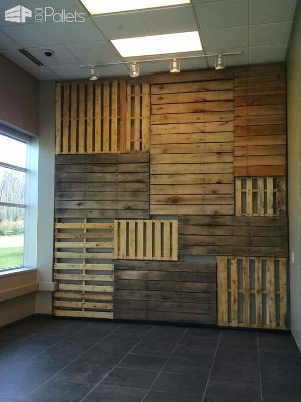 Wood Pallet Wall Decor
 Add Style Quickly More Than 50 Beautiful Pallet Wall Ideas • 1001 Pallets