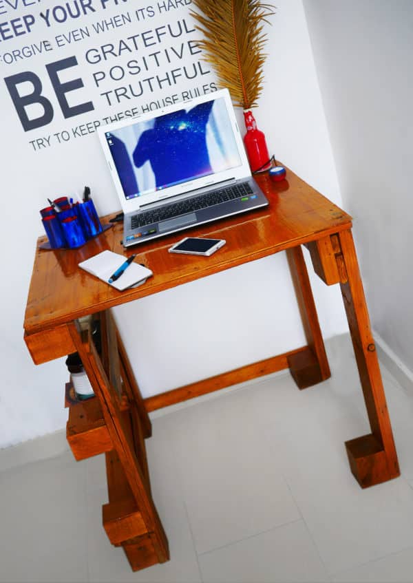 Easy Pallet Desk English Tutorials Furniture Easy Pallet Desk English Tutorials Furniture