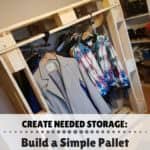 Create More Storage With This Pallet Wardrobe! Pallet Cabinets & Wardrobes Create More Storage With This Pallet Wardrobe! Pallet Cabinets & Wardrobes