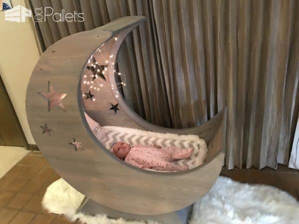 moon shaped bassinet