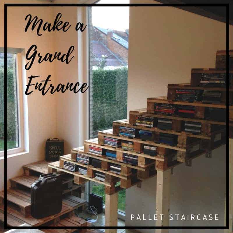 Upcycle Old Wood Into Astounding Pallet Stairways • 1001 