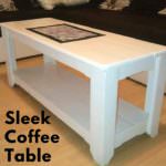 Sleek Coffee Table Made From Two Pallets Pallet Coffee Tables Sleek Coffee Table Made From Two Pallets Pallet Coffee Tables