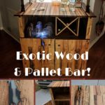 Wormhole Pallet Bar With Zebra Butcher Block Top! Pallet Bars Wormhole Pallet Bar With Zebra Butcher Block Top! Pallet Bars
