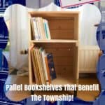 Create Mini Libraries: Little Pallet Bookcase Town Project Pallet Bookcases & Bookshelves Create Mini Libraries: Little Pallet Bookcase Town Project Pallet Bookcases & Bookshelves