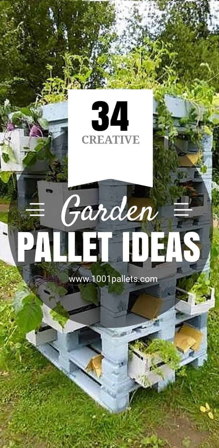 Top 34 Creative Pallet Garden Ideas For Springtime 1001 Pallets