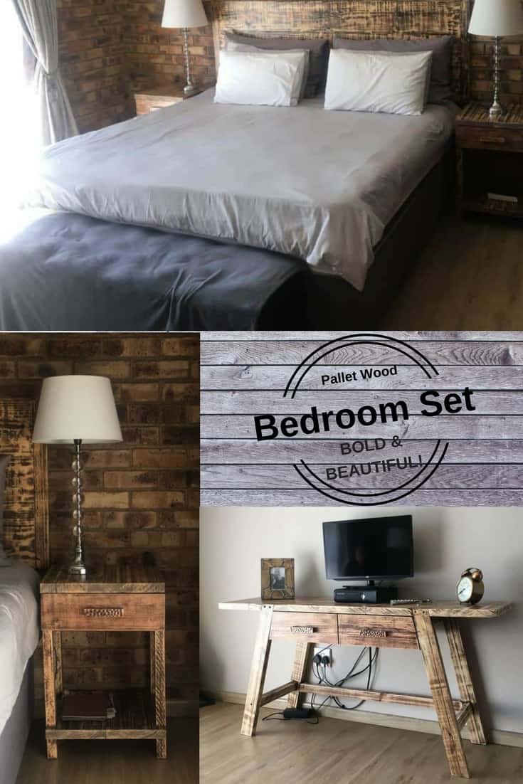 Build Your Complete Pallet Bedroom Set While Saving Money