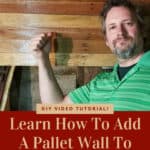 Learn How To Add Pallet Walls Or Backdrops Easily! DIY Pallet Video Tutorials Pallet Walls & Pallet Doors Learn How To Add Pallet Walls Or Backdrops Easily! DIY Pallet Video Tutorials Pallet Walls & Pallet Doors