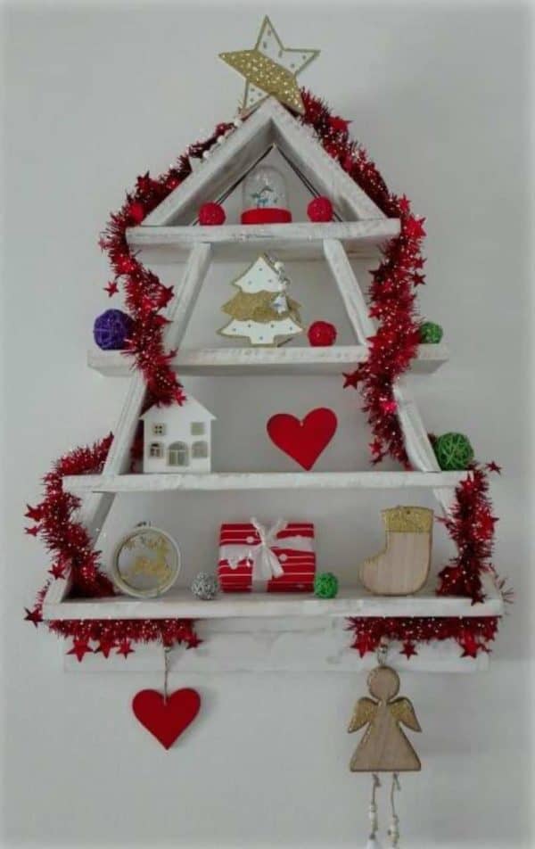 One Wooden Pallet Xmas Tree Pallet Wall Decor & Pallet Painting One Wooden Pallet Xmas Tree Pallet Wall Decor & Pallet Painting