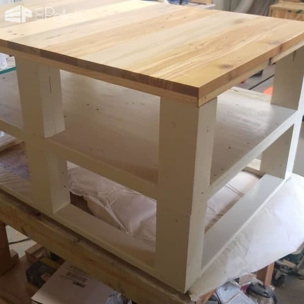 Diy: 4-pallets Coffee Table Pallet Coffee Tables 