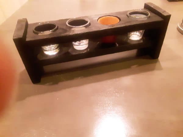 Terry's Pallet Shot Glass Holder Pallet Home Accessories Terry's Pallet Shot Glass Holder Pallet Home Accessories
