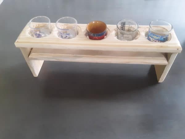 Terry's Pallet Shot Glass Holder Pallet Home Accessories Terry's Pallet Shot Glass Holder Pallet Home Accessories