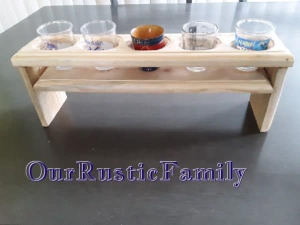 Terry's Pallet Shot Glass Holder Pallet Home Accessories Terry's Pallet Shot Glass Holder Pallet Home Accessories