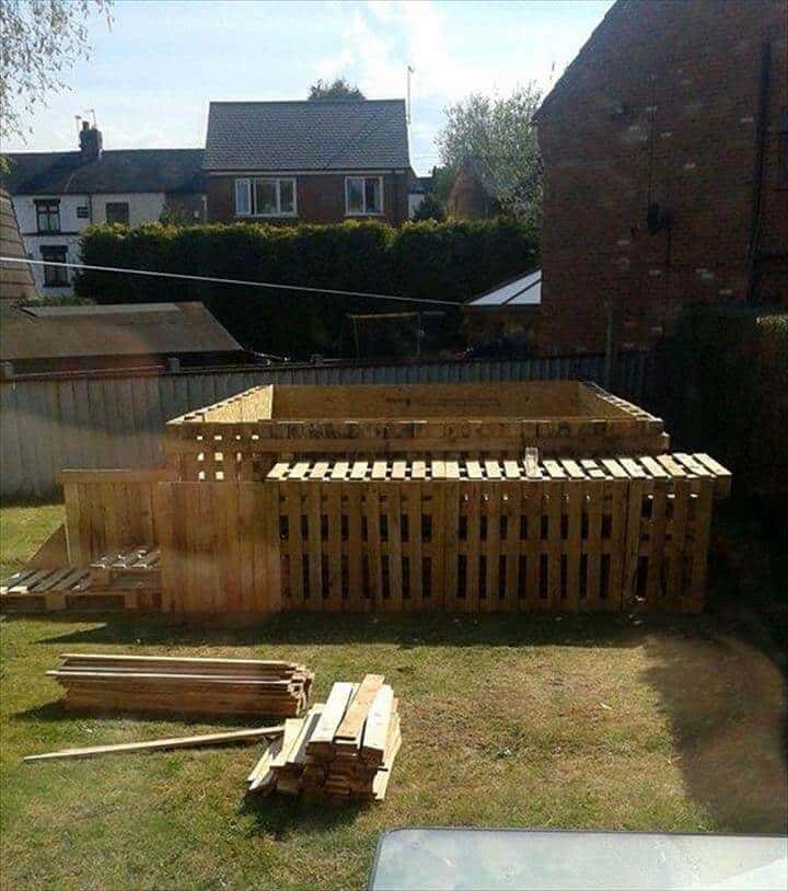 reclaimed pallet pool