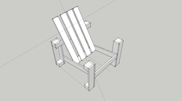 Silla de playa Herpallet Bancos, sillas y taburetes Pallet 