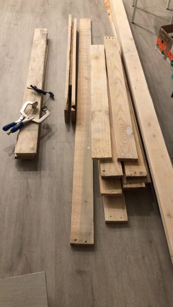 Build a Plant Shelf From Pallet Wood Pallet Shelves & Pallet Coat Hangers 