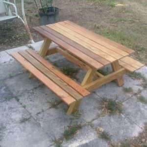 Leave it natural, or add a subtle stain to highlight that gorgeous wood! This one upcycles more than one type of wood, but that's the beauty of DIY - use what you have!