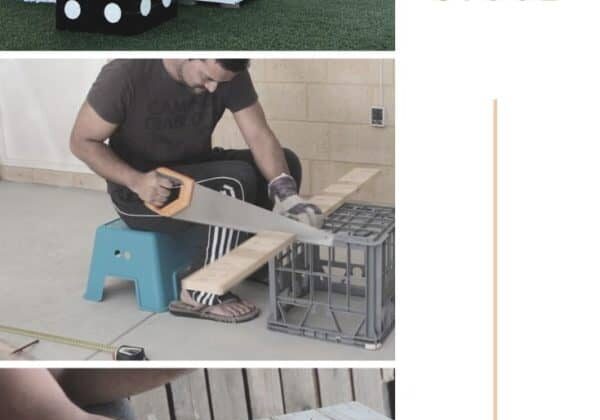 Diy - Pallet Dice Sitting Stool