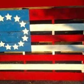 1001pallets.com-how-i-made-this-beautiful-flag-with-one-pallet