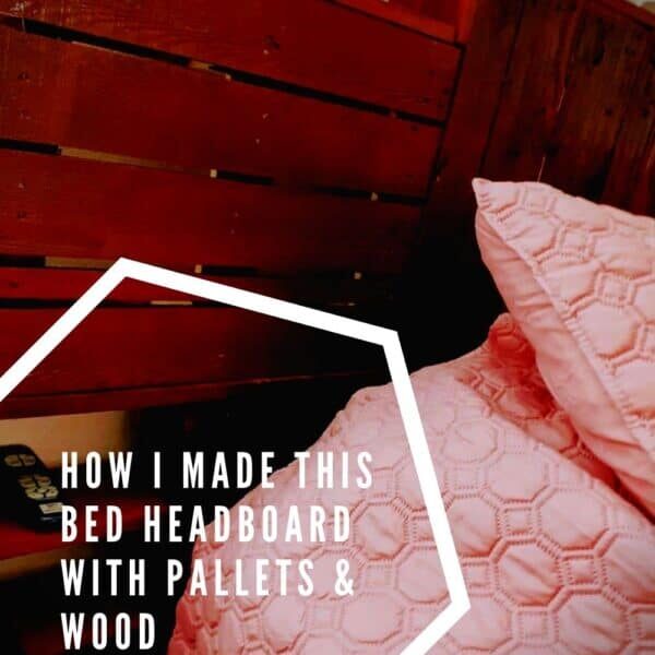 Bed headboard Out Of Pallets