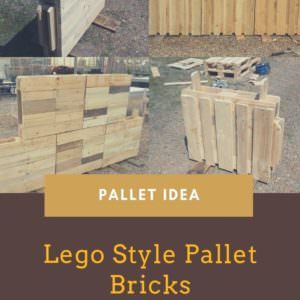 Lego Style Pallet Bricks