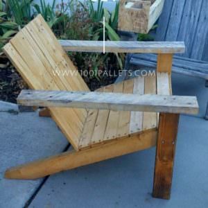 Pallet Adirondack Chair Set