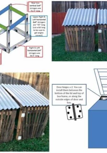 Pallet Compost Bin