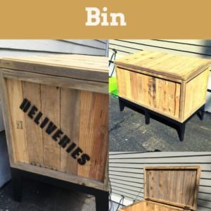 Pallet Delivery Bin