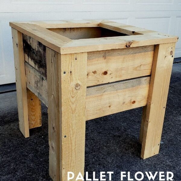 Pallet Flower Box