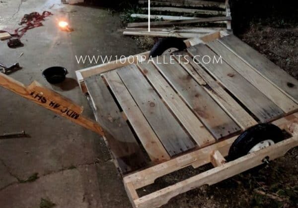 Pallet Trailer for Quad:Mower:Hand