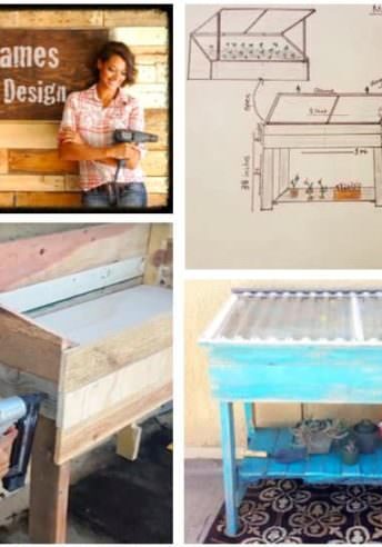 Pallet Urban Greenhouse