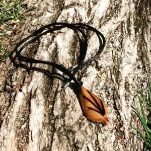 Pallet Wood Diffuser Necklace