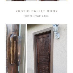 Rustic Pallet Door