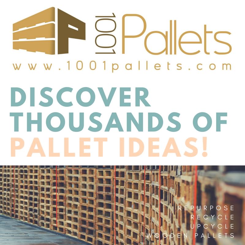 View of Pallet Table Top • 1001 Pallets
