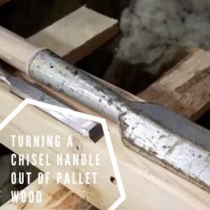 1001pallets.com-turning-a-chisel-handle-out-of-pallet-wood-02