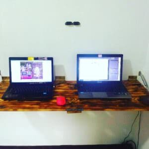 1001pallets.com-hanging-working-table